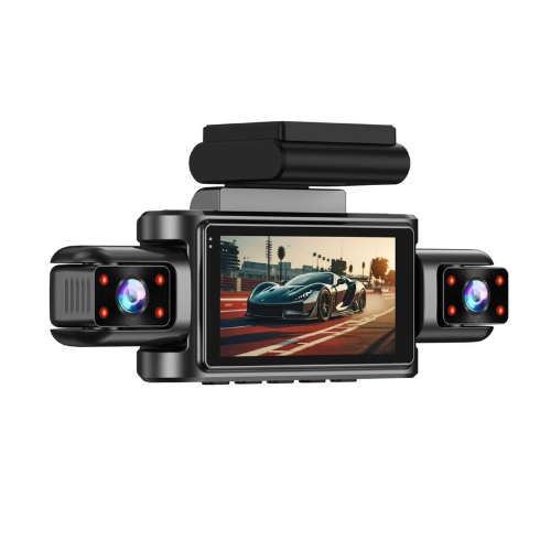 4-Channel WiFi Dash Cam – Complete Car Safety Recording System