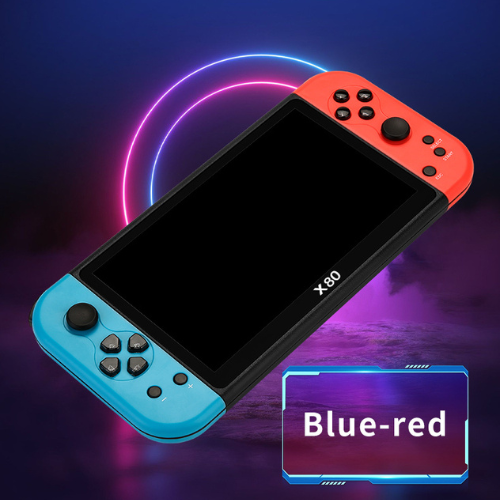 X80 Handheld Retro Game Console (7-Inch HD Display)