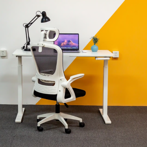 Manual Height Adjustable Table Frame