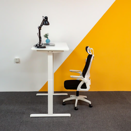 Manual Height Adjustable Table Frame